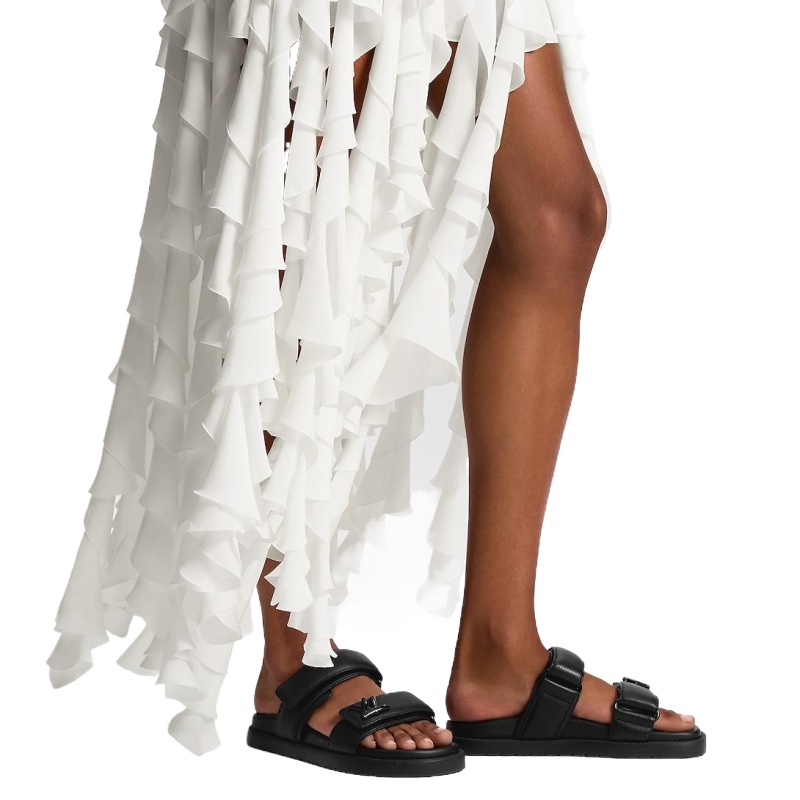 LV Sunset Flat Comfort Mule - Image 5